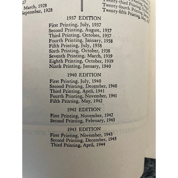 Vintage 1942 Emily Post Book of Etiquette Hardcover Mid Century Manners - Picture 11 of 12